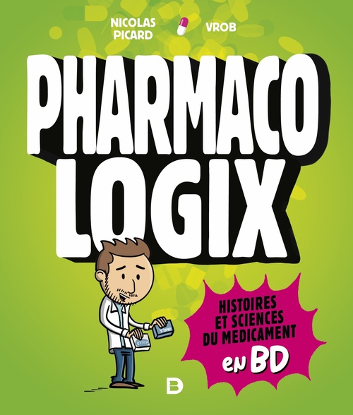 Couverture ebook de Pharmacologix, de Nicolas Picard