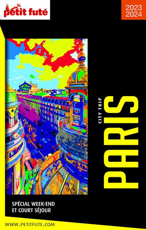 Couverture ebook de PARIS CITY TRIP 2023 City trip Petit Futé, de Collectif petit futé