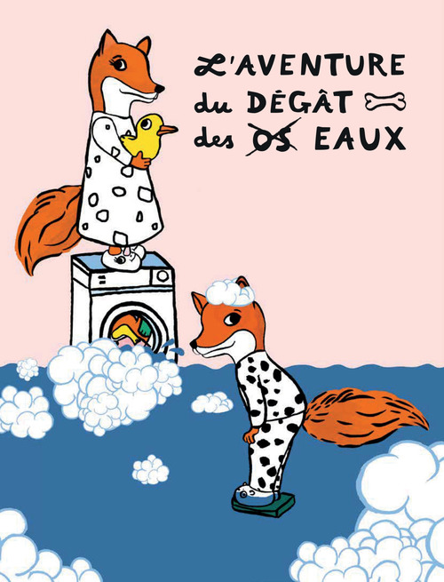 ebook cover of L'Aventure du dégât des eaux, by Marie Darrieussecq