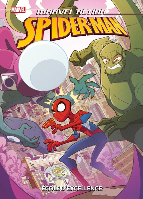 ebook cover of Marvel Action : Spider-Man, by Collectif