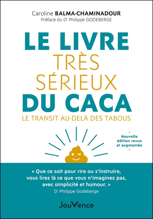 Couverture ebook de Le Livre très sérieux du caca, de Caroline Balma-Chaminadour