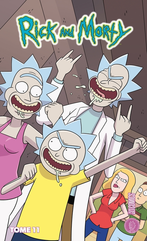Couverture ebook de Rick & Morty, T11 : Rick & Morty T11, de Magdalene Visaggio, Kyle Starks, Ian Mcginty