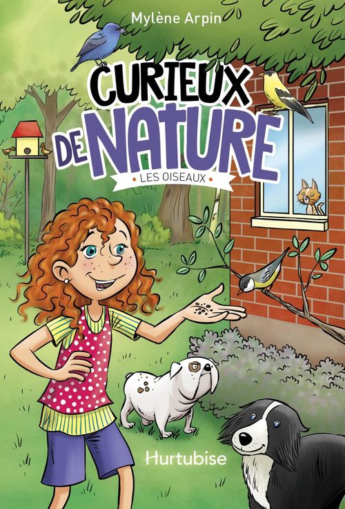 Couverture ebook de Curieux de nature T1 - Les oiseaux, de Arpin Mylene