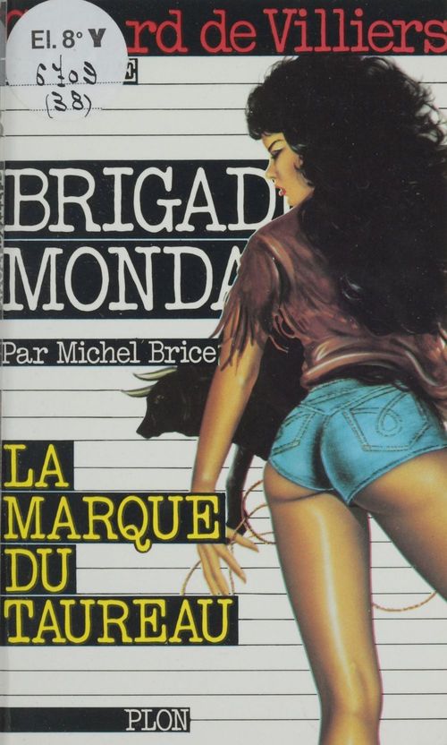 Couverture ebook de La marque du taureau, de Gérard de Villiers