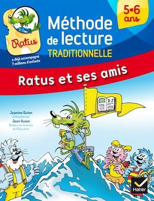 ebook cover of Méthode de lecture syllabique Ratus et ses amis, by Jean Guion, Jeanine Guion, Olivier Vogel