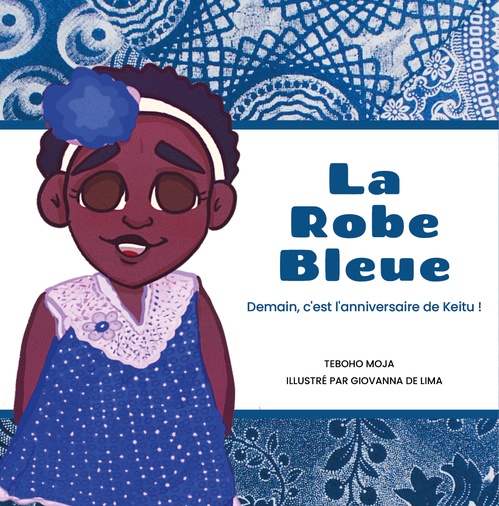 Couverture ebook de La robe bleue, de Teboho Moja