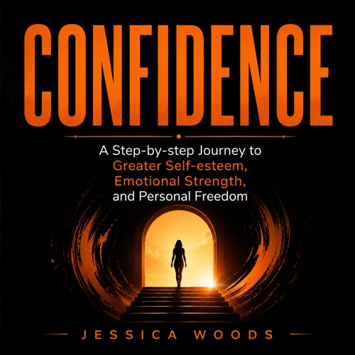 Couverture audiobook de Confidence: A Step-by-step Journey to Greater Self-esteem, Emotional Strength, and Personal Freedom, de Jessica Woods