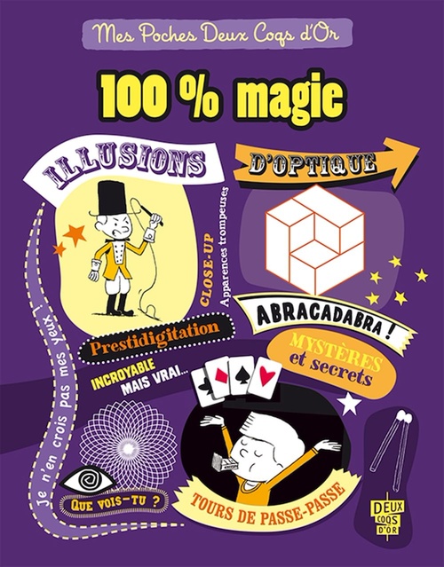 Couverture ebook de Mes Poches Deux Coqs d'Or - 100 % magie, de Collectif