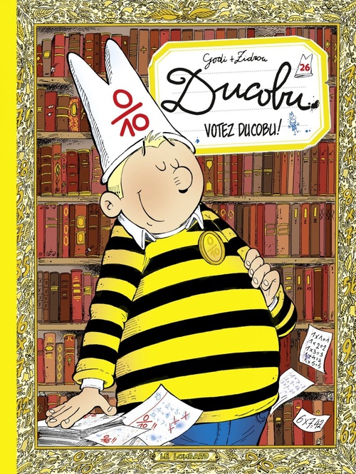 ebook cover of Ducobu  - Tome 26 - Votez Ducobu !, by Zidrou