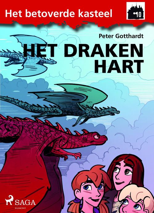 Couverture ebook de Het betoverde kasteel 10 - Het drakenhart, de Peter Gotthardt