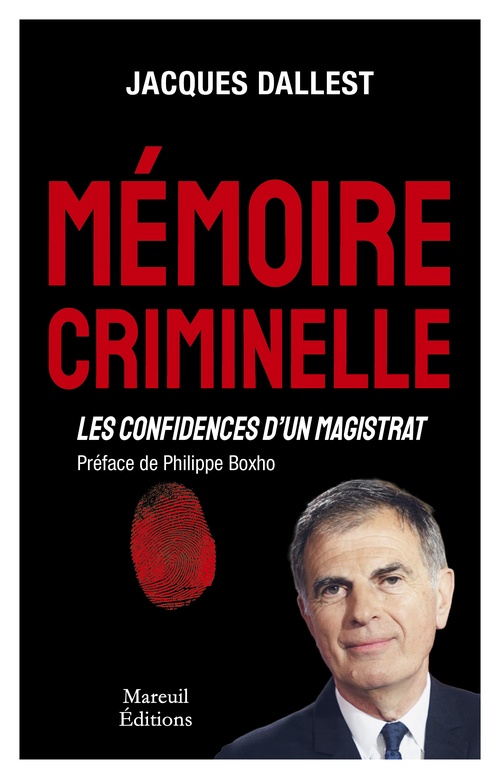 Couverture ebook de Mémoire Criminelle, de Jacques Dallest