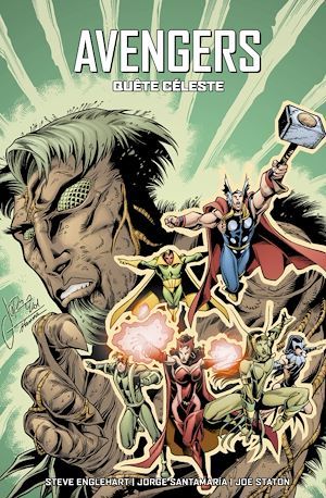 Couverture ebook de Avengers : Quête céleste, de Steve Englehart