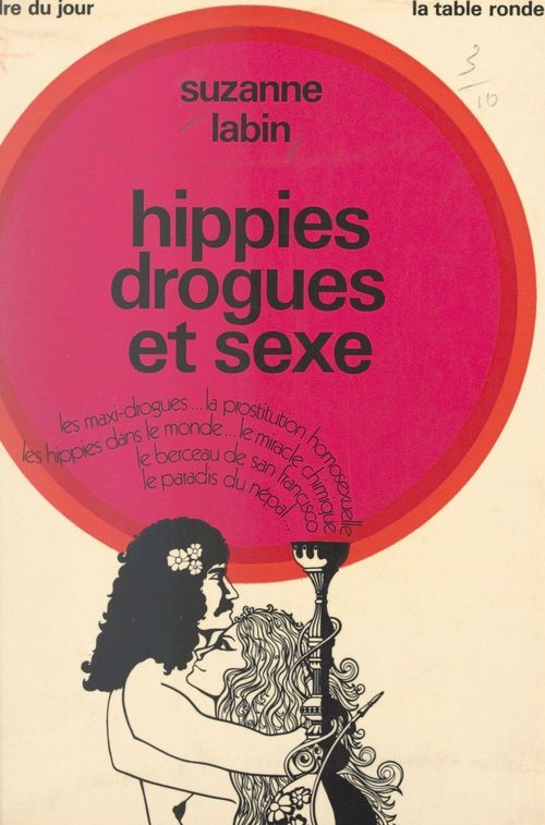 Couverture ebook de Hippies, drogues et sexe, de Suzanne Labin