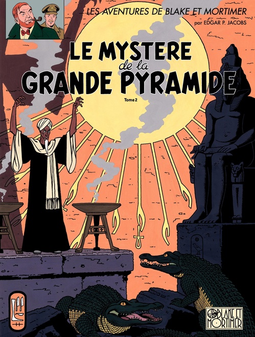 Couverture ebook de Blake et Mortimer - Tome 5 - Le Mystère de la Grande Pyramide 2/2, de Edgar Pierre Jacobs
