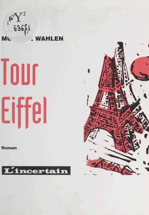 ebook cover of Tour Eiffel, by Monique Wahlen