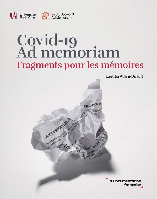 ebook cover of Covid-19 Ad memoriam. Fragments pour les mémoires, by Laetitia Atlani-Duault