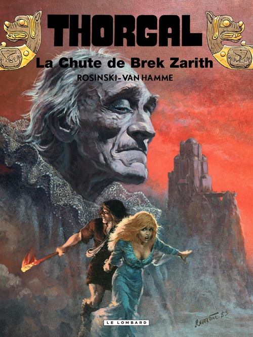 ebook cover of Thorgal - Tome 6  La chute de Brek Zarith, by Jean Van Hamme, Grzegorz Rosinski