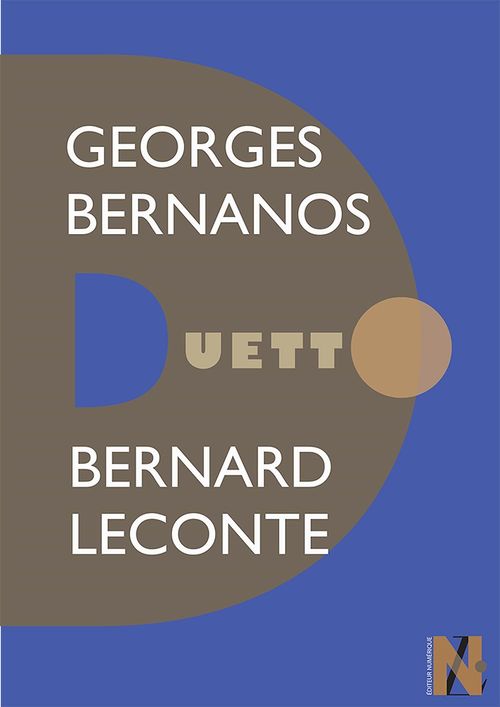 Couverture ebook de Georges Bernanos - Duetto, de Bernard Leconte