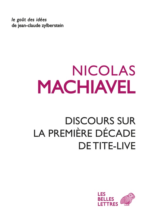 ebook cover of Discours sur la première décade de Tite-Live, by Nicolas Machiavel