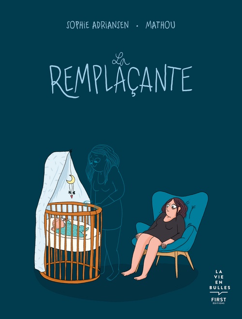 Couverture ebook de La remplaçante, de Sophie Adriansen, Mathou