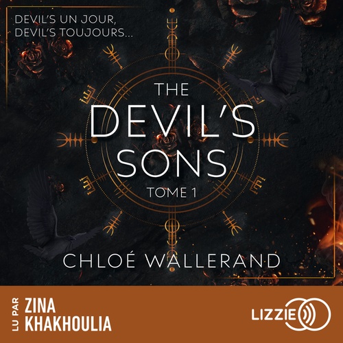 audiobook cover of The Devil's Sons, by Chloé Wallerand