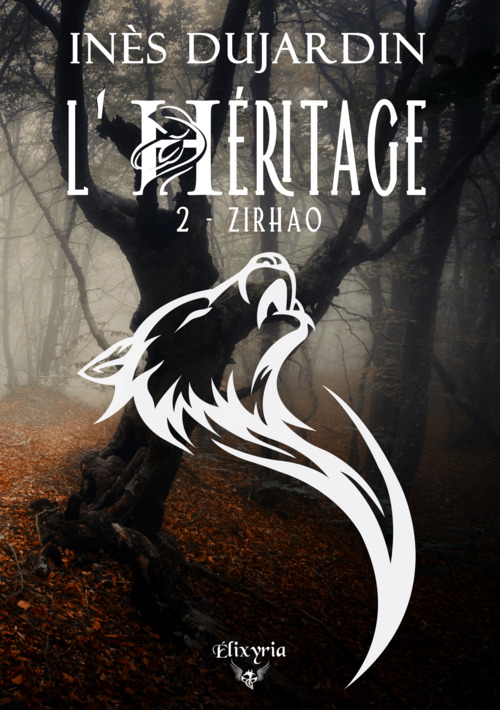 Couverture ebook de L'Héritage - 2 - Zirhao, de Inès Dujardin