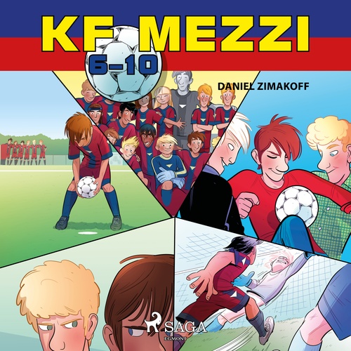 audiobook cover of KF Mezzi 6-10, by Daniel Zimakoff