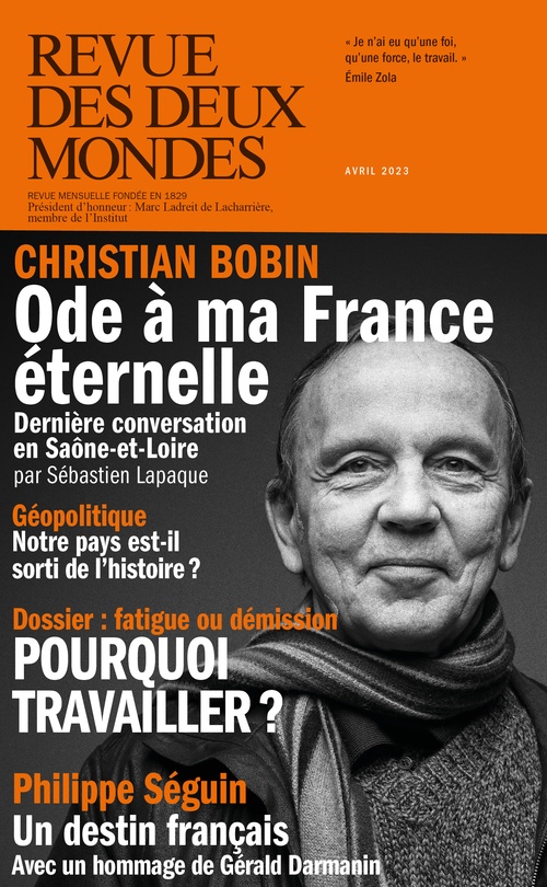 Couverture ebook de Revue des Deux Mondes avril 2023, de Collectif