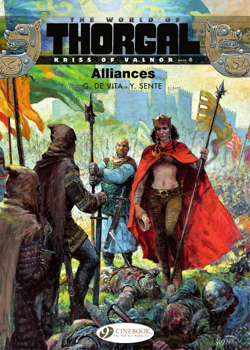 Couverture ebook de Kriss of Valnor - Volume 4 - Alliances, de Y.Sente