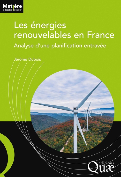 Couverture ebook de Les énergies renouvelables en France, de Jerome Dubois