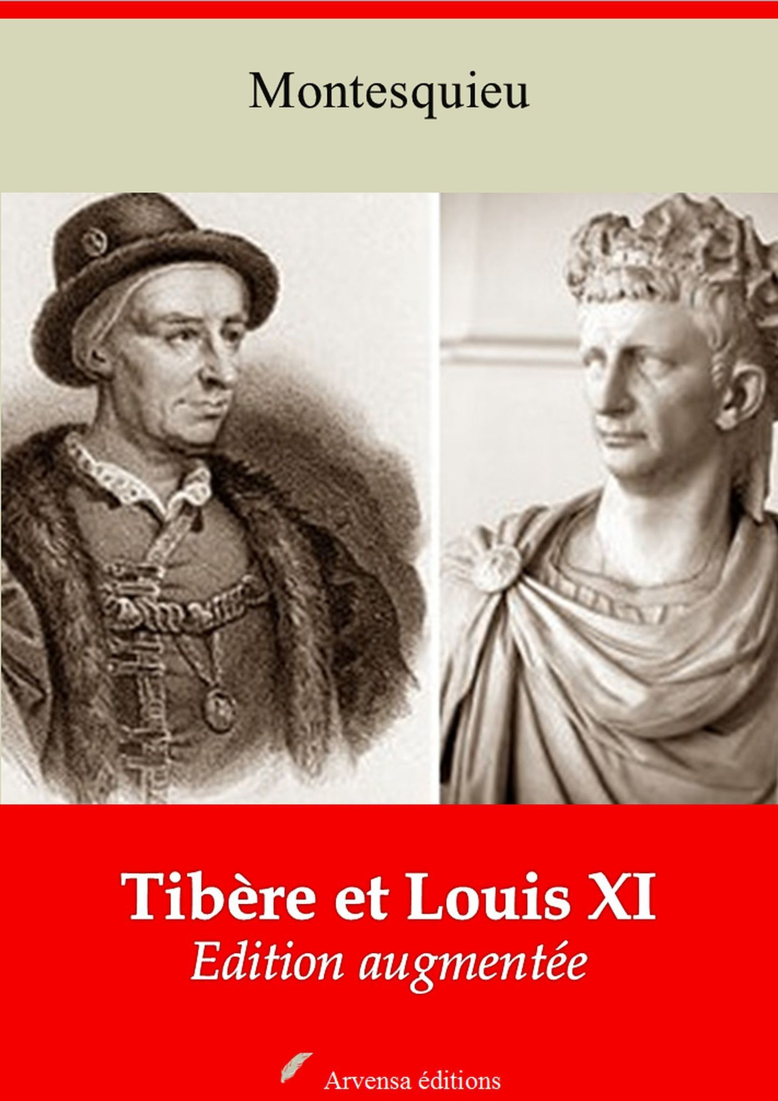 Couverture ebook de Tibère et Louis XI - suivi d'annexes, de Charles De Montesquieu