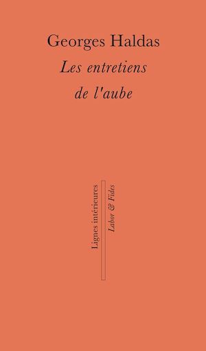 Couverture ebook de Les entretiens de l'aube, de Georges Haldas