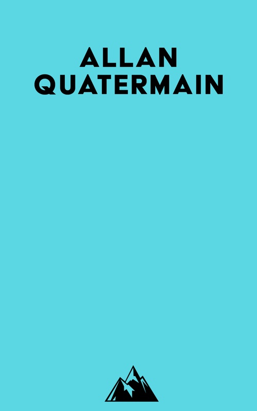 ebook cover of Allan Quatermain, by   Everest Media