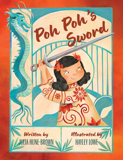 ebook cover of Poh Poh's Sword, by Julia Hune-Brown