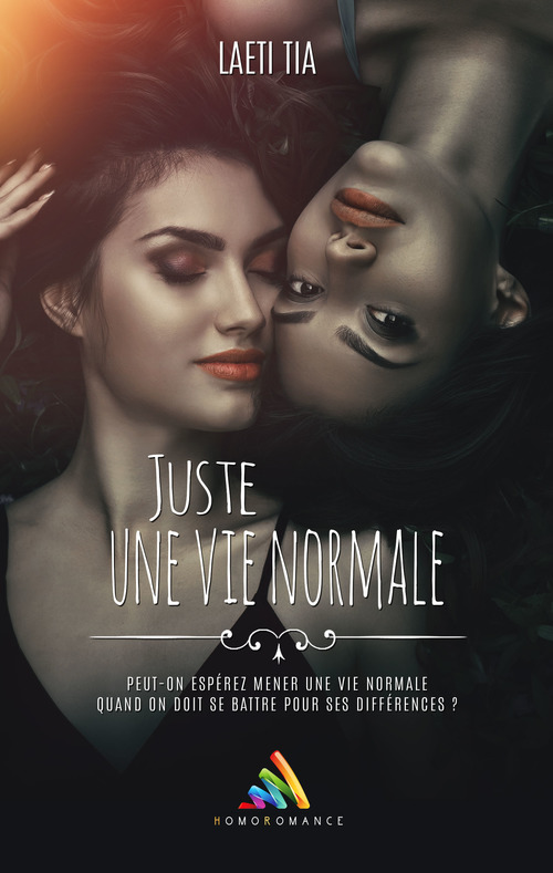 Couverture ebook de Juste une vie normale, de Laëtitia
