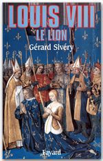 Couverture ebook de Louis VIII, de Gérard Sivéry