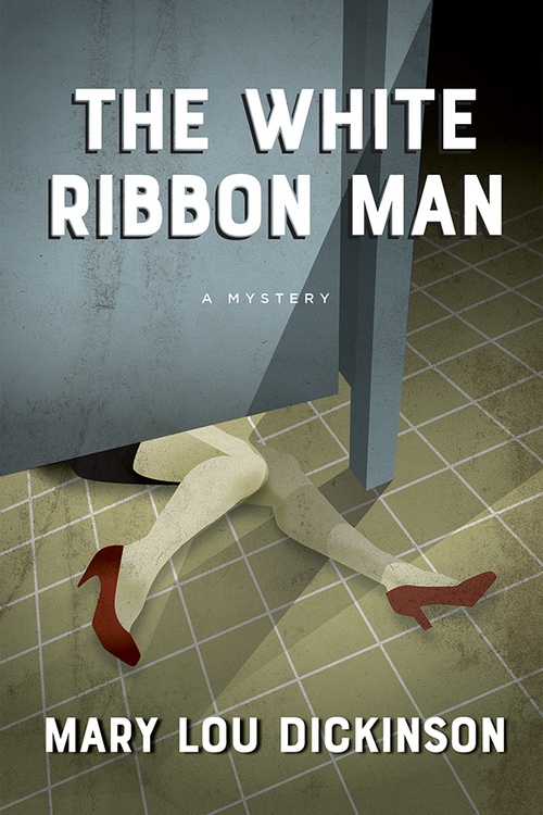 ebook cover of The White Ribbon Man, by Mary Lou Dickinson