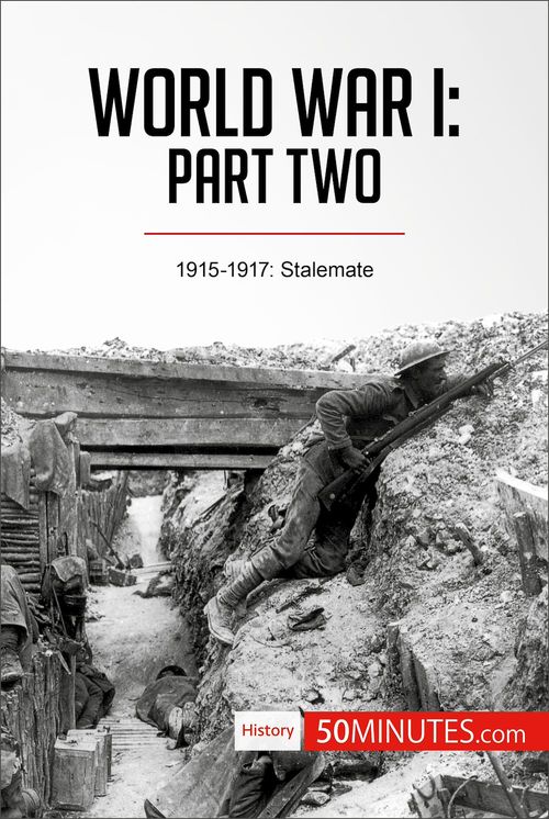 Couverture ebook de World War I: Part Two, de 50minutes