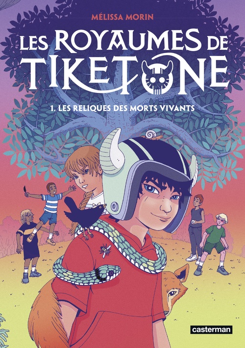 Couverture ebook de Les Royaumes de Tiketone (Tome 1) - Les Reliques des morts vivants, de Mélissa Morin