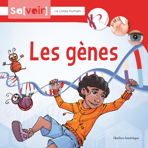 Couverture ebook de Les gènes, de Québec Amérique