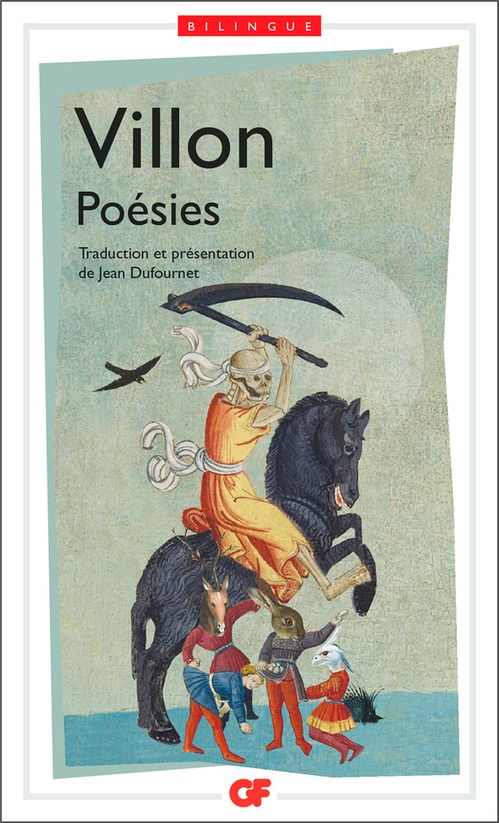 Couverture ebook de Poésies - édition bilingue, de François Villon