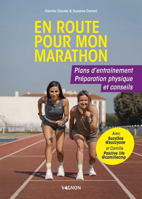 ebook cover of En route pour mon marathon, by Suzanne Cariant, Camille Chastel
