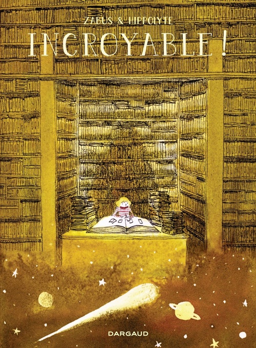 ebook cover of Incroyable !, by Vincent Zabus, Hippolyte