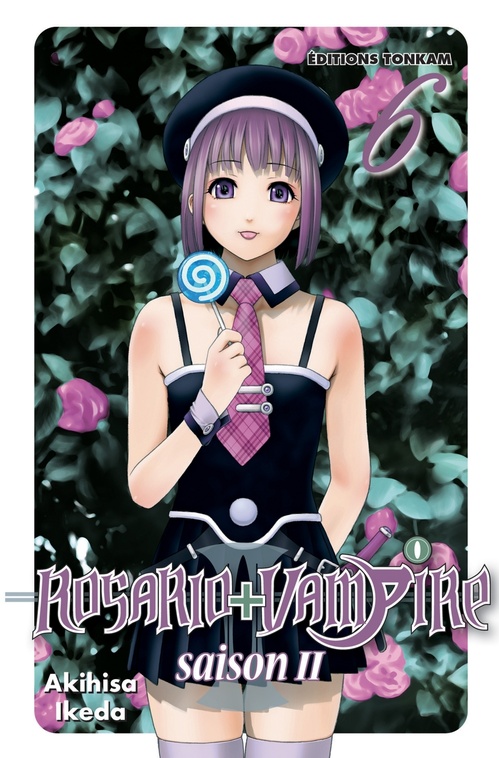Couverture ebook de Rosario + Vampire saison II T06, de Akihisa Ikeda