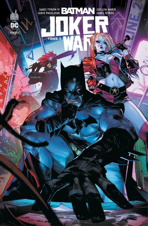 ebook cover of Batman - Joker War - Tome 3, by James Tynion IV, Guillem March, Tony Daniel, Jorge Jiménez