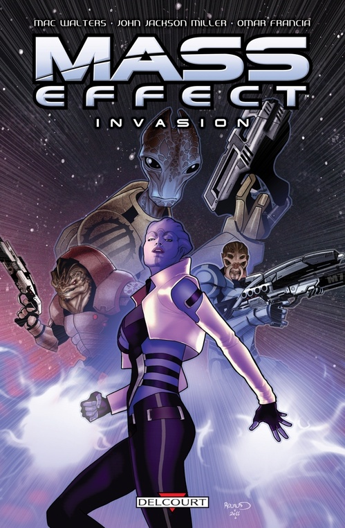 ebook cover of Mass Effect - Invasion - BD, by John Jackson Miller, Mac Walters, Omar Francia
