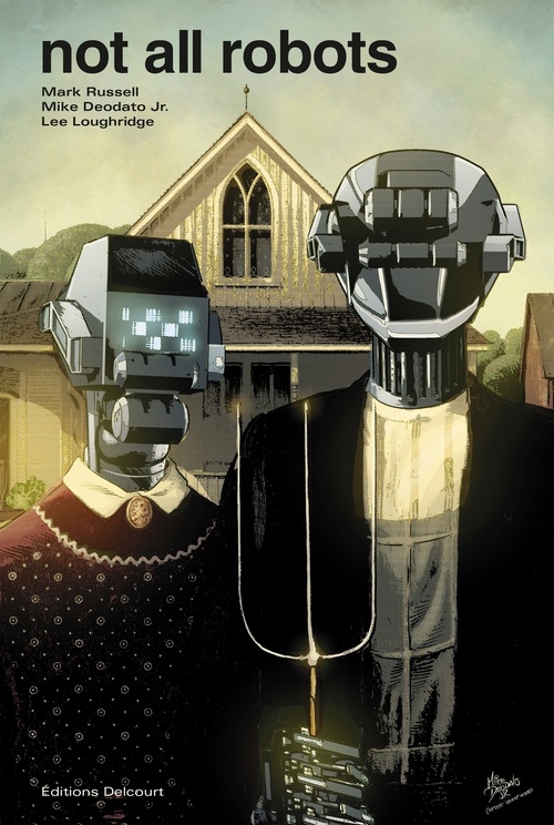 Couverture ebook de Not All Robots, de Mark Russell