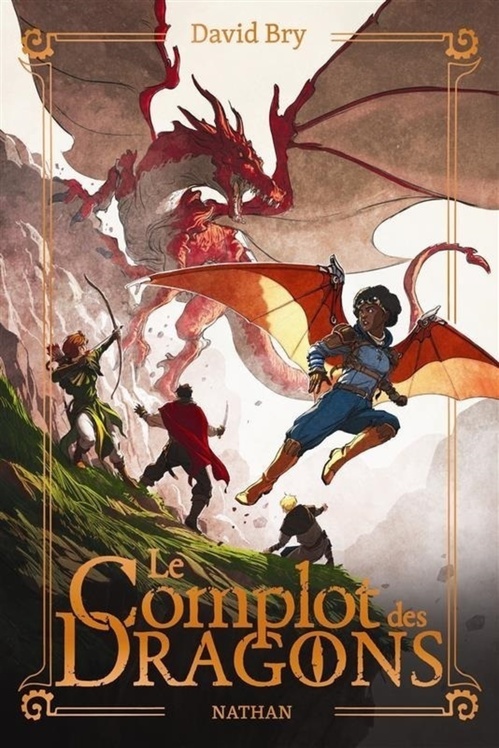 ebook cover of Le complot des dragons, by David Bry
