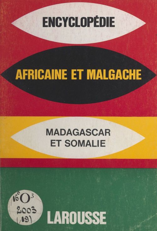 ebook cover of Madagascar et Somalie, by Larousse