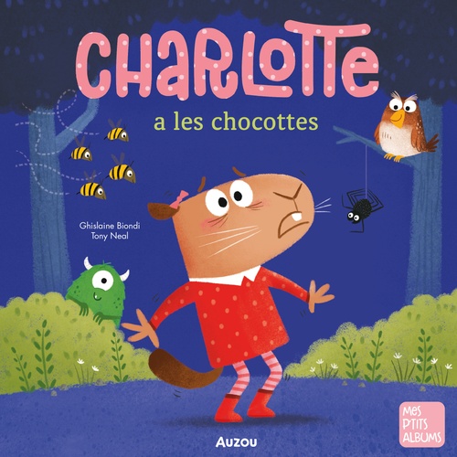 audiobook cover of Charlotte a les chocottes, by Ghislaine Biondi